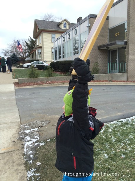 We are holding our hearts out, praying for abortion to end, for all who enter Heritage Clinic for Women.